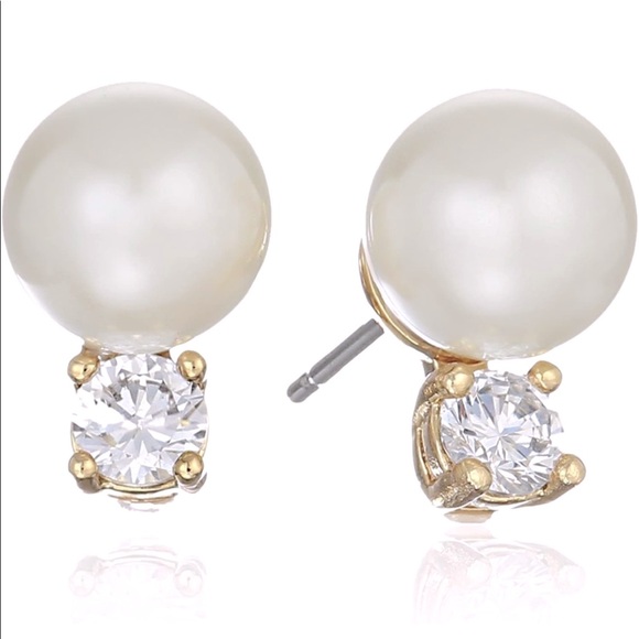 Pearls Of Wisdom Studs By Kate Spade